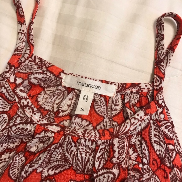 🦋2/$15🦋 Maurices Loose Pattern Tank Top - Picture 2 of 3